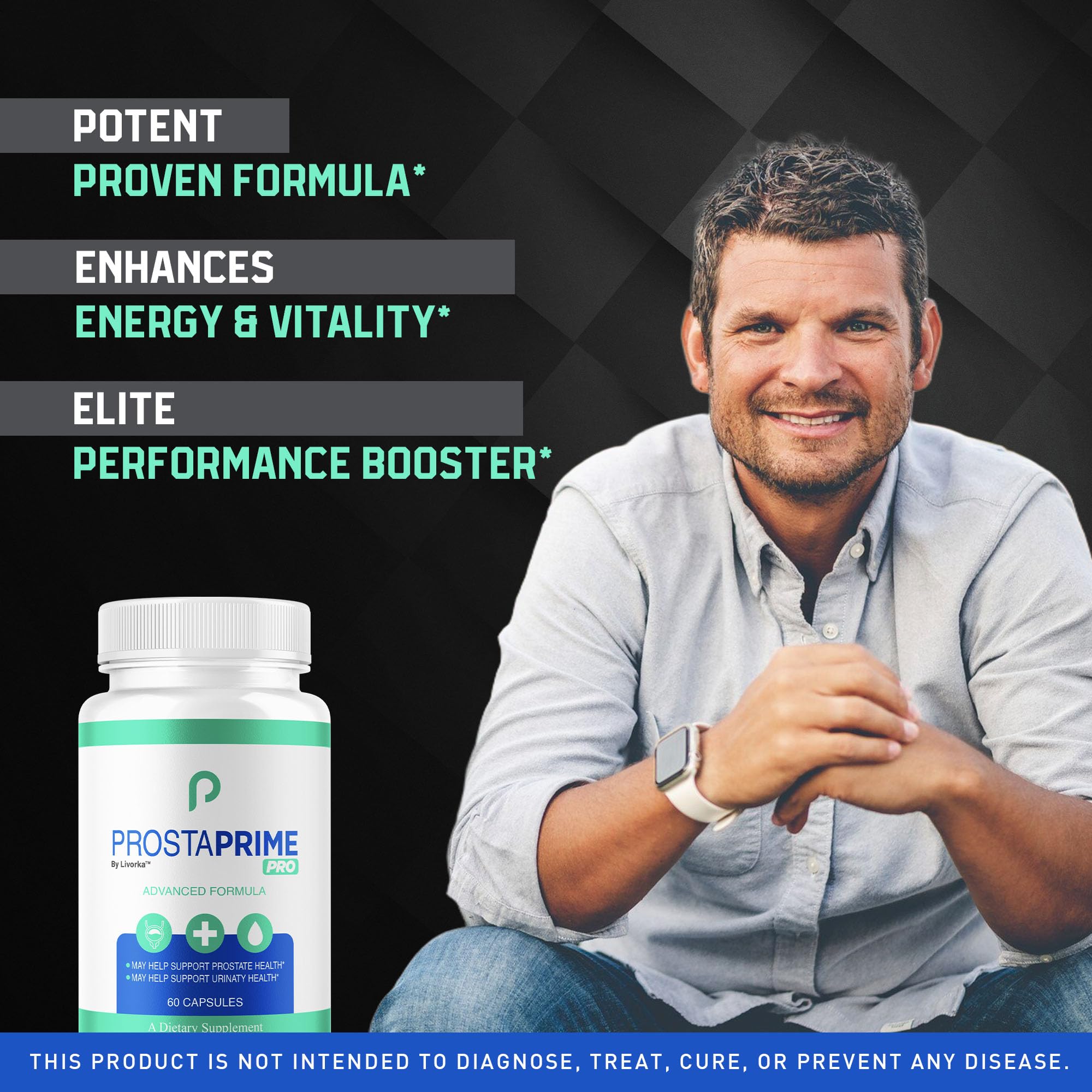 ProstaPrime Pro packaging box and bottle on white background