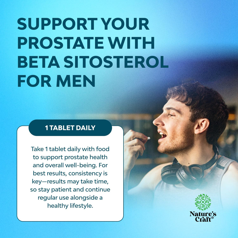 Prostate health supplement for men packaging