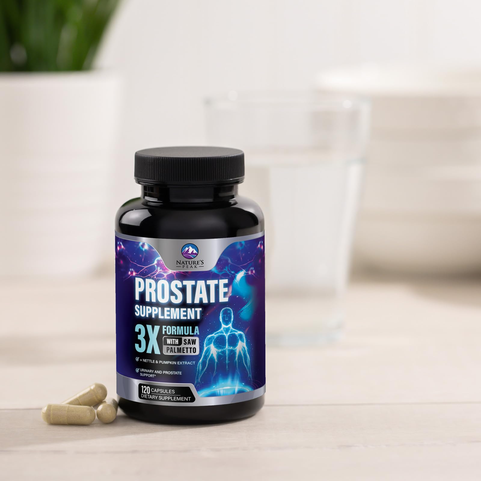 Product and display image on a store shelf