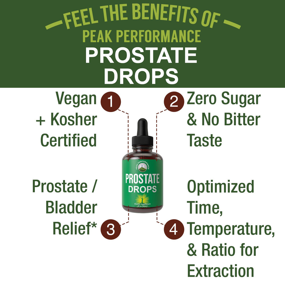 Nettle root included in vegan prostate drops