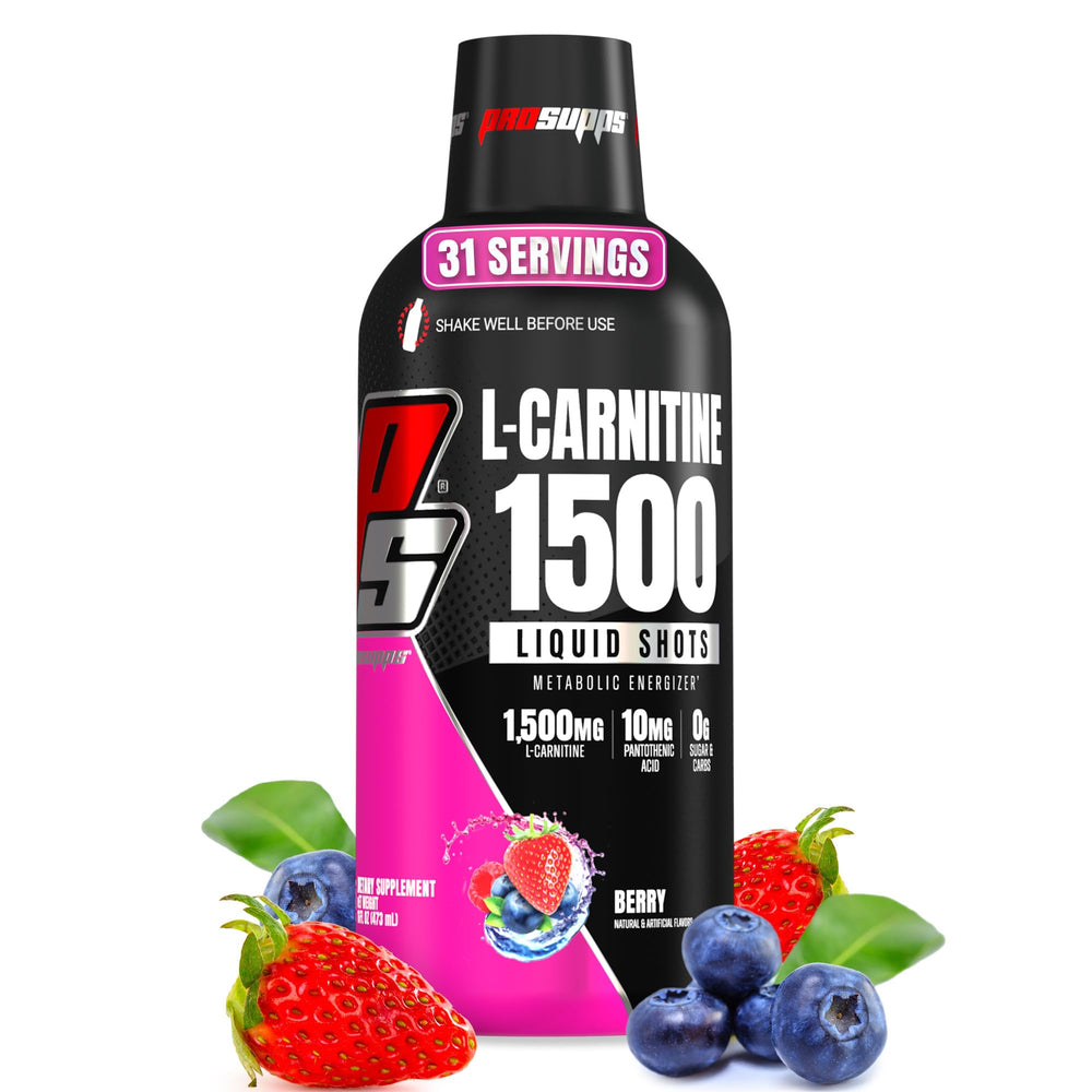 PROSUPPS L-Carnitine Liquid 1500 Berry bottle - front view