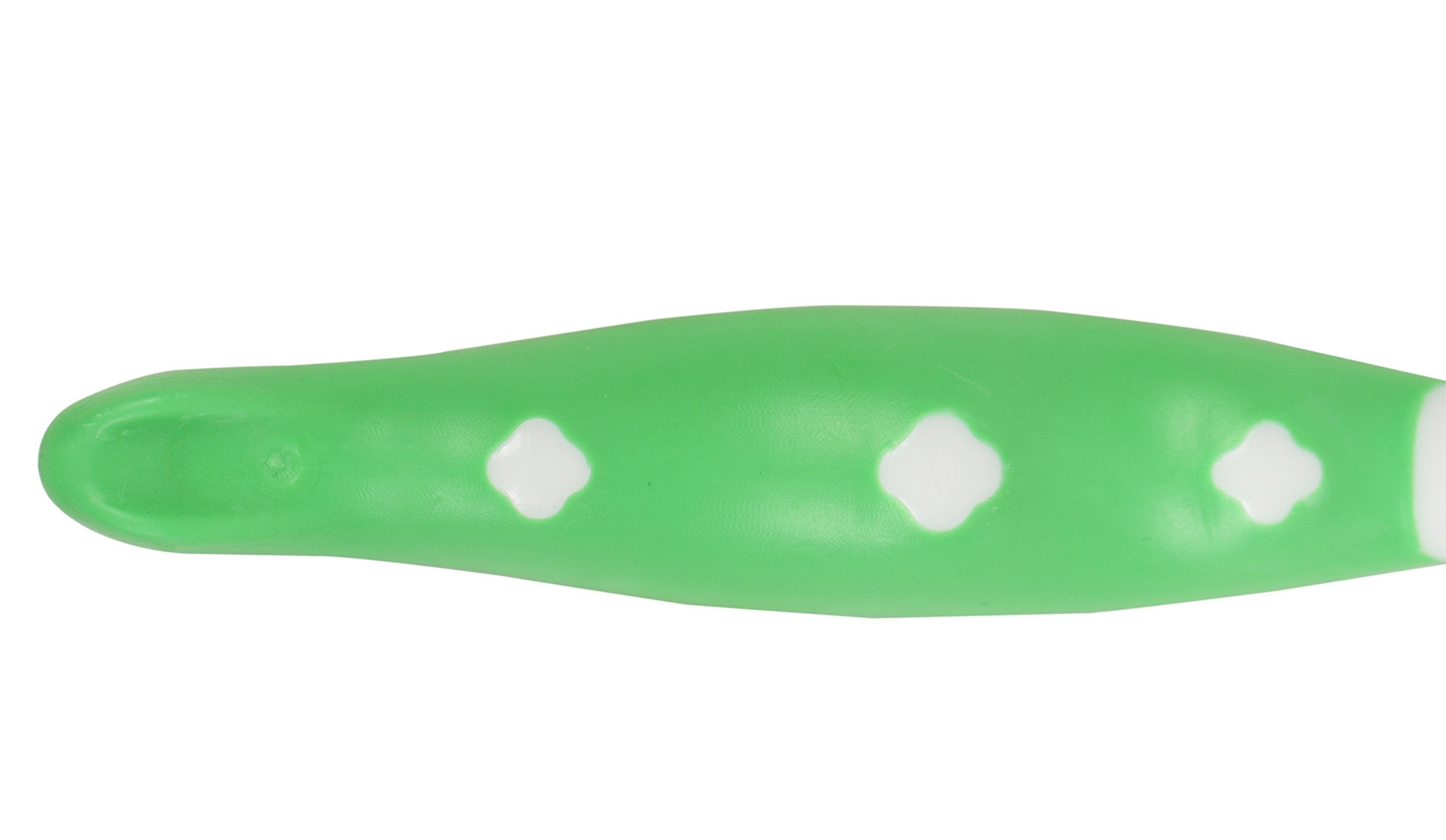 Ergonomic rubber-free handle on PRO-SYS Kids Toothbrush