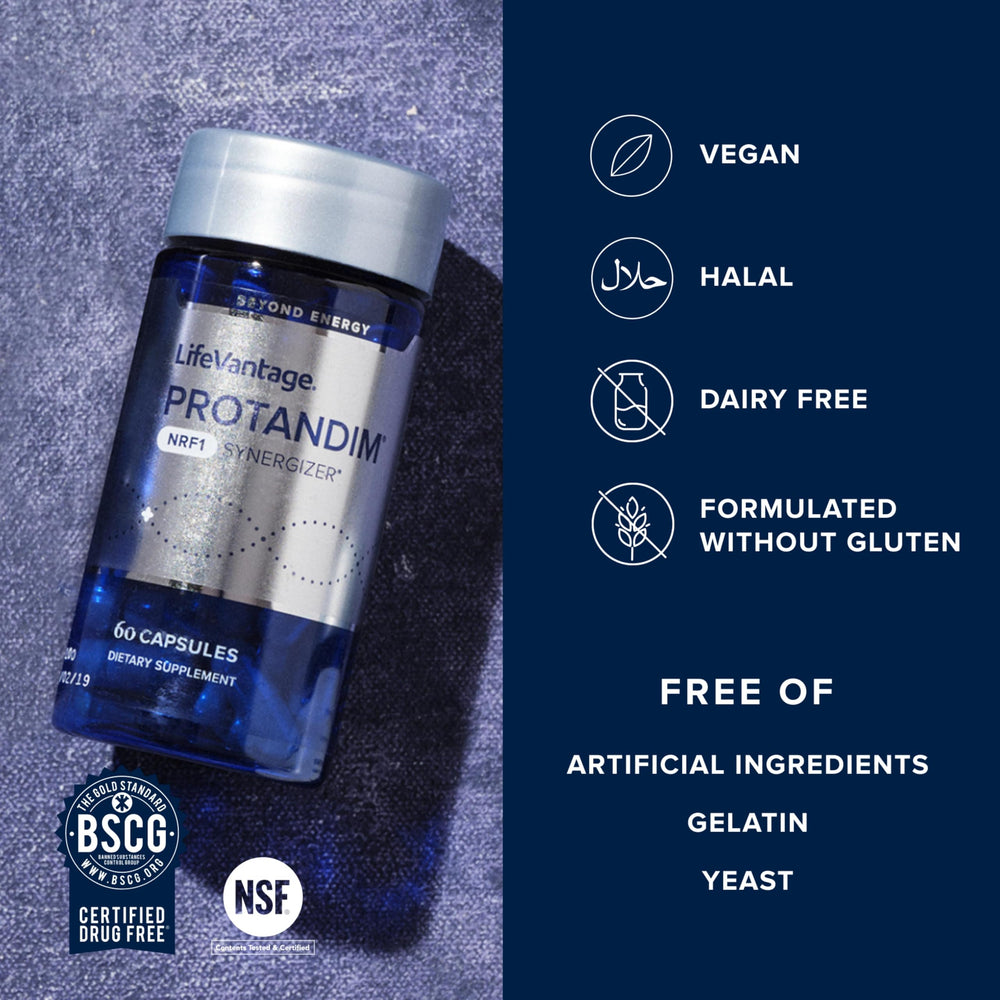 Highlight of key antioxidants and ingredients