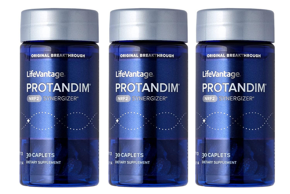 Protandim Nrf2 Synergizer bottle front view with 90 capsules