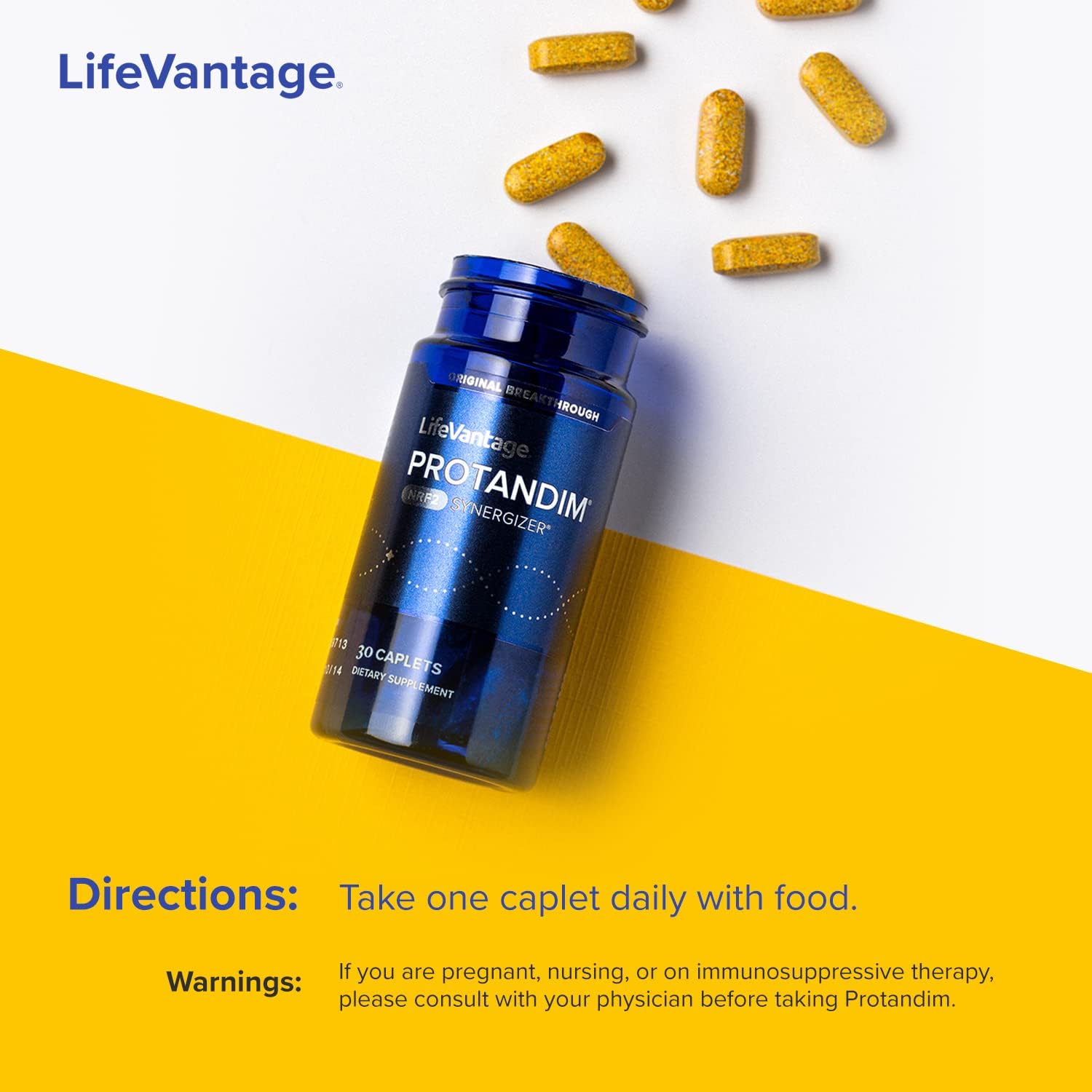 Research-backed branding backdrop for Protandim Nrf2 Synergizer