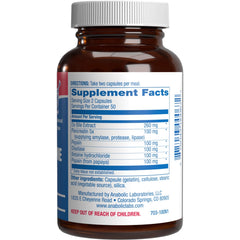 Graphic of protease amylase lipase with ox bile