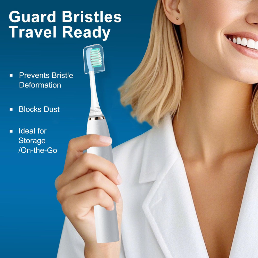 Protective covers included for hygienic storage and travel