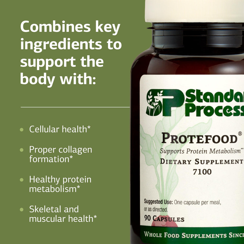 Protefood protein metabolism support illustration