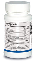 Proteolytic enzymes pancreatin lipase and amylase supporting protein digestion