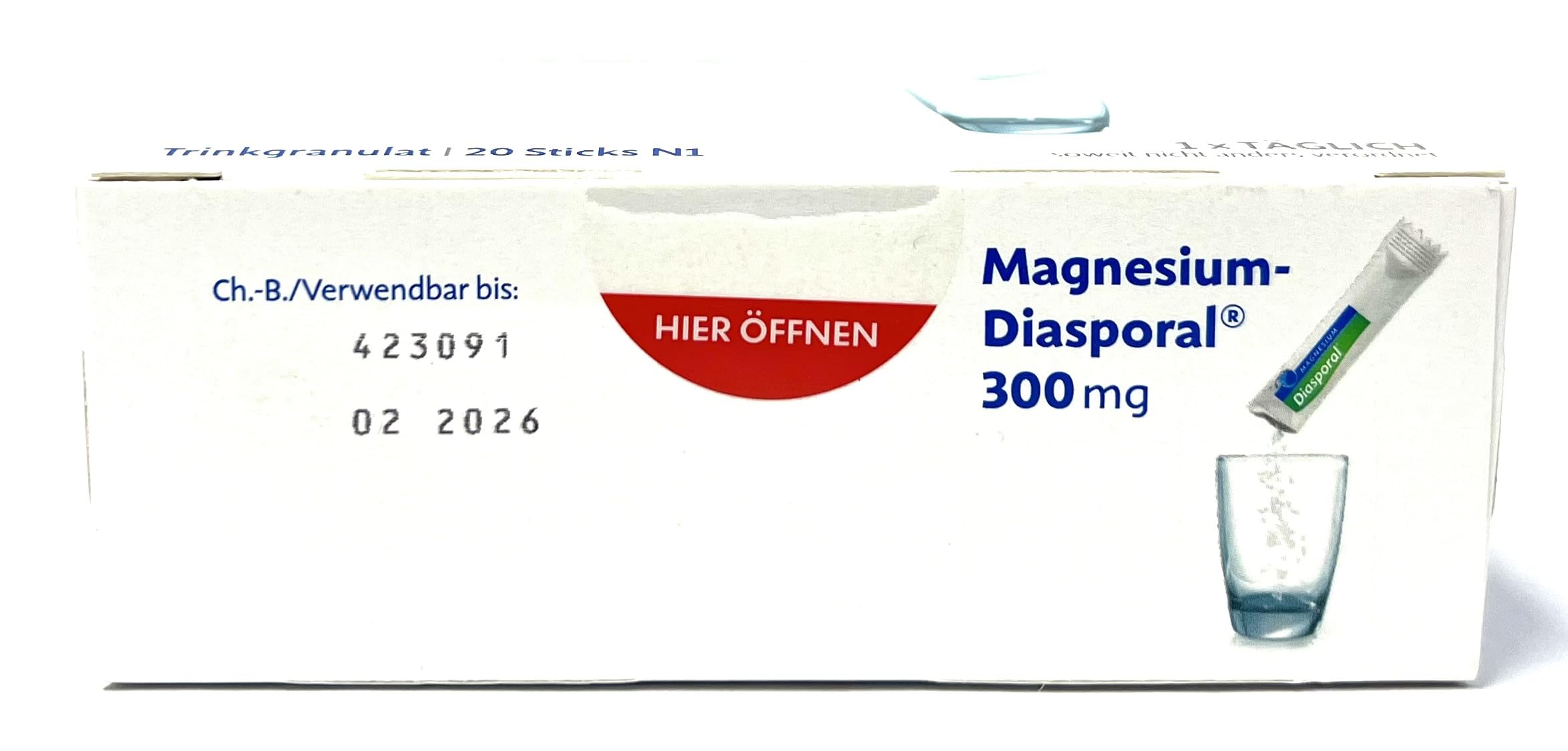 Sachets ready to dissolve in a beverage