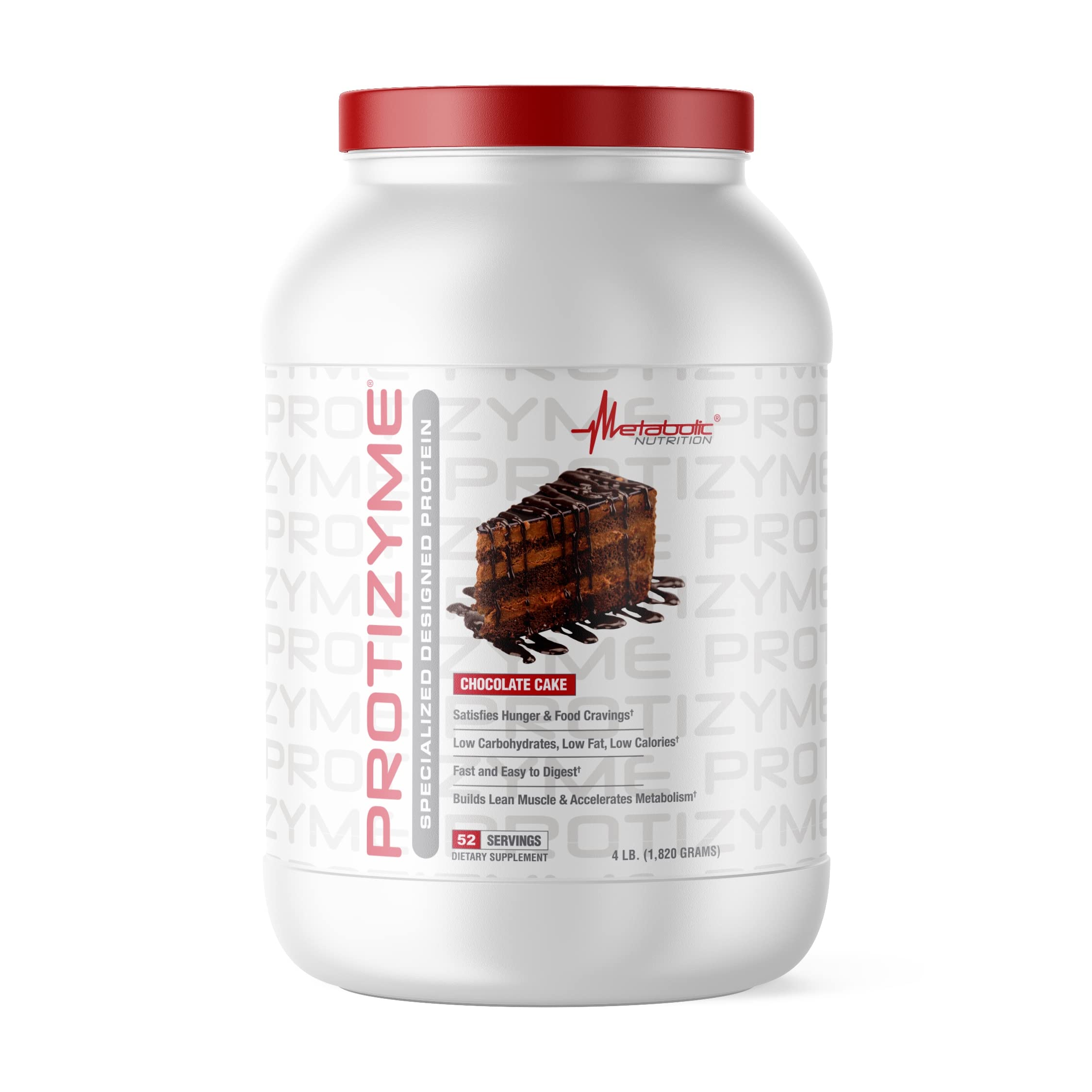 Protizyme 100% Whey Protein Powder front view