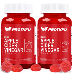 ProTKFU Apple Cider Vinegar Gummies 120-count bottle label