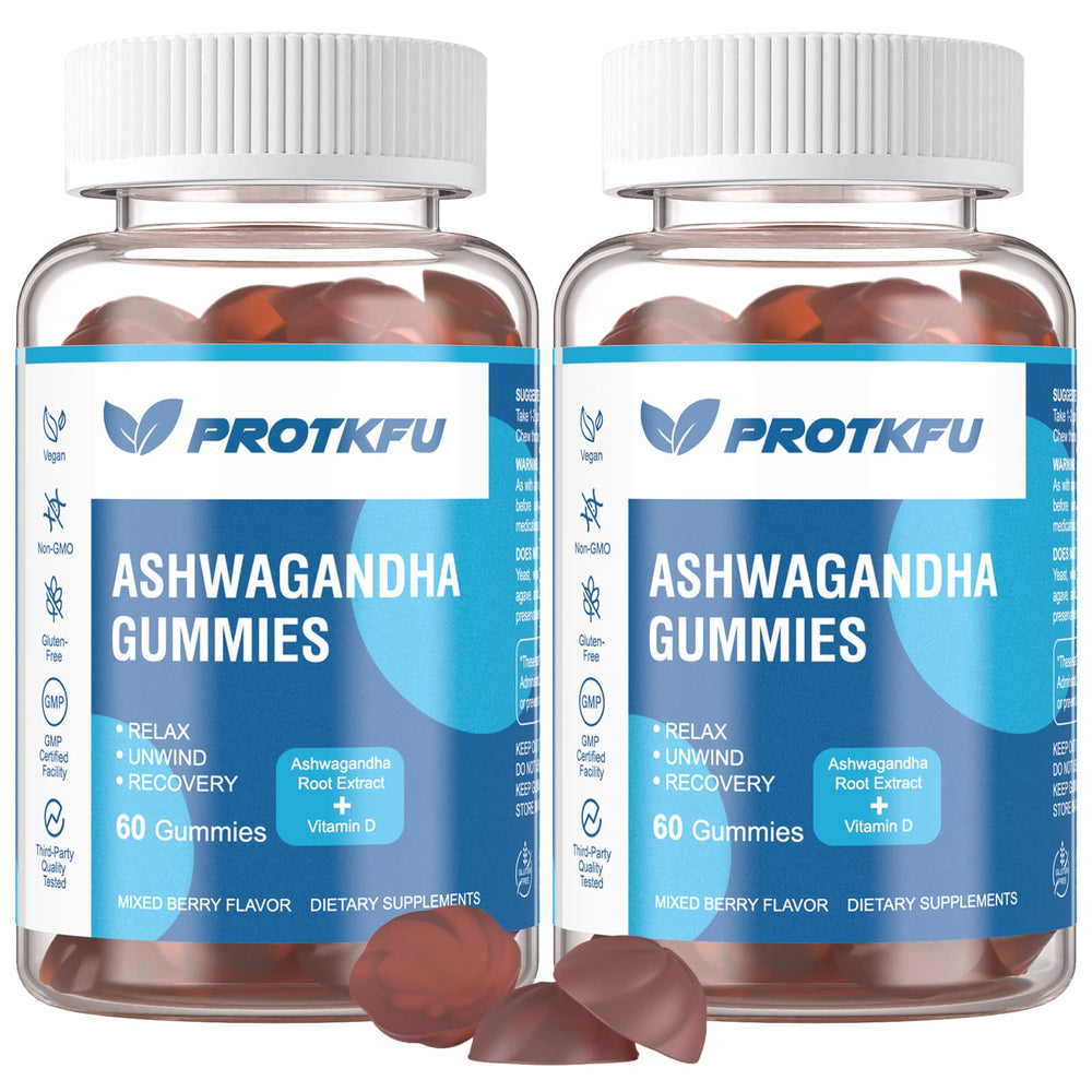 ProTKFU 2-Pack Ashwagandha Gummies front view