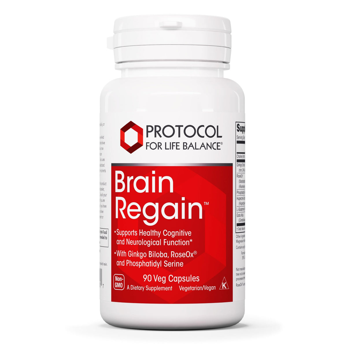 Protocol Brain Regain bottle front view
