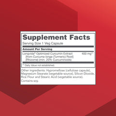 Longvida Curcumin capsule close-up