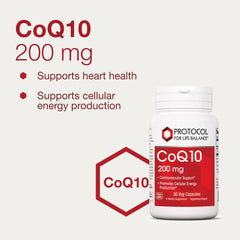 Vegan and Non-GMO label on Protocol CoQ10