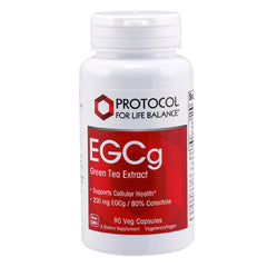 Protocol EGCg 200 mg bottle with label visible