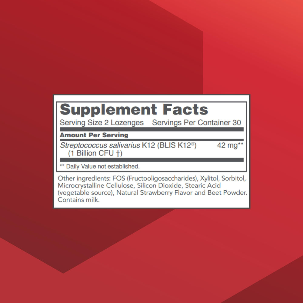 Box packaging for PROTOCOL FOR LIFE BALANCE E.N.T. Biotic lozenges