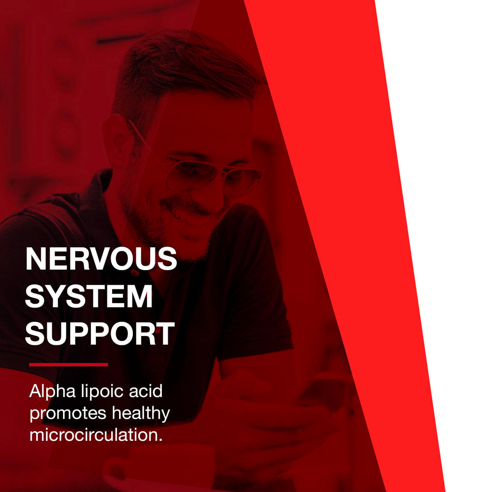 Nutrition facts panel showing 60 capsules per bottle