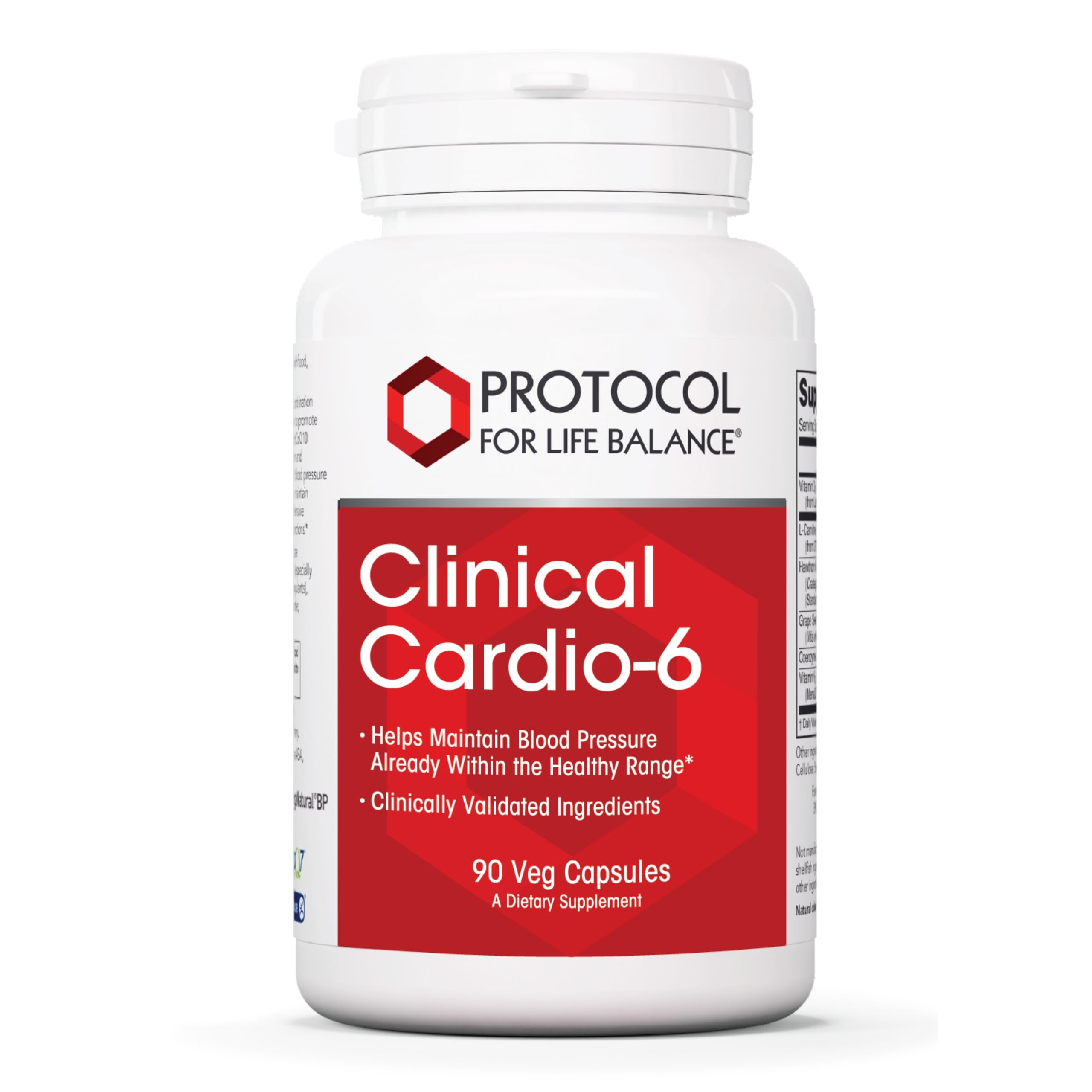 Protocol for Life Balance Clinical Cardio-6 bottle