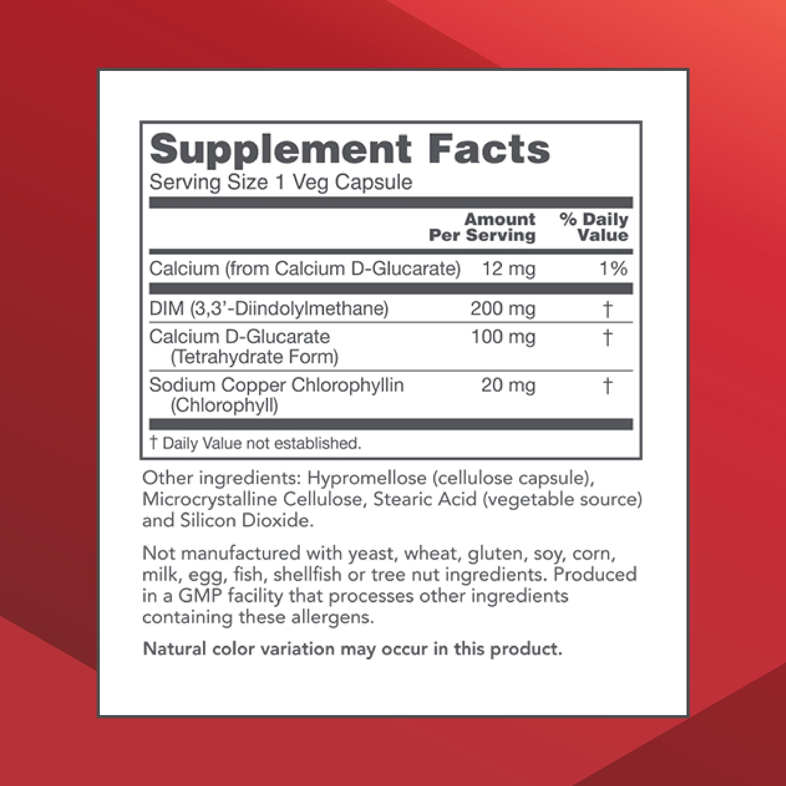 DIM 200 Plus CDG capsule close-up