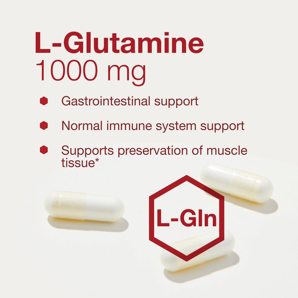 L-Glutamine supporting muscle tissue health