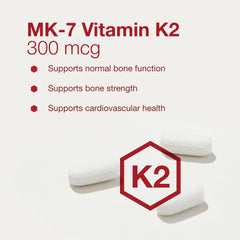 Ingredient declaration for Protocol For Life Balance MK-7