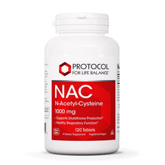 Protocol For Life Balance NAC 1000mg bottle with 120 tablets