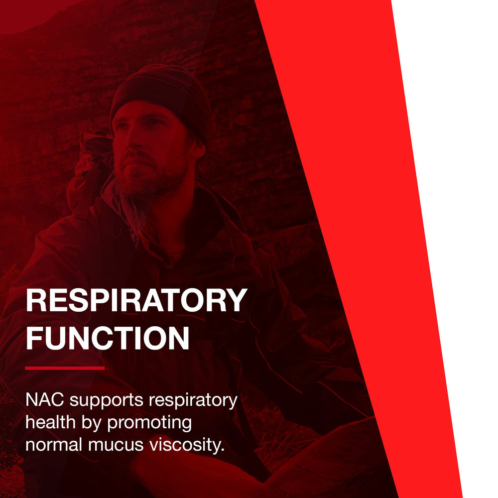 Close-up of NAC 1000mg tablets