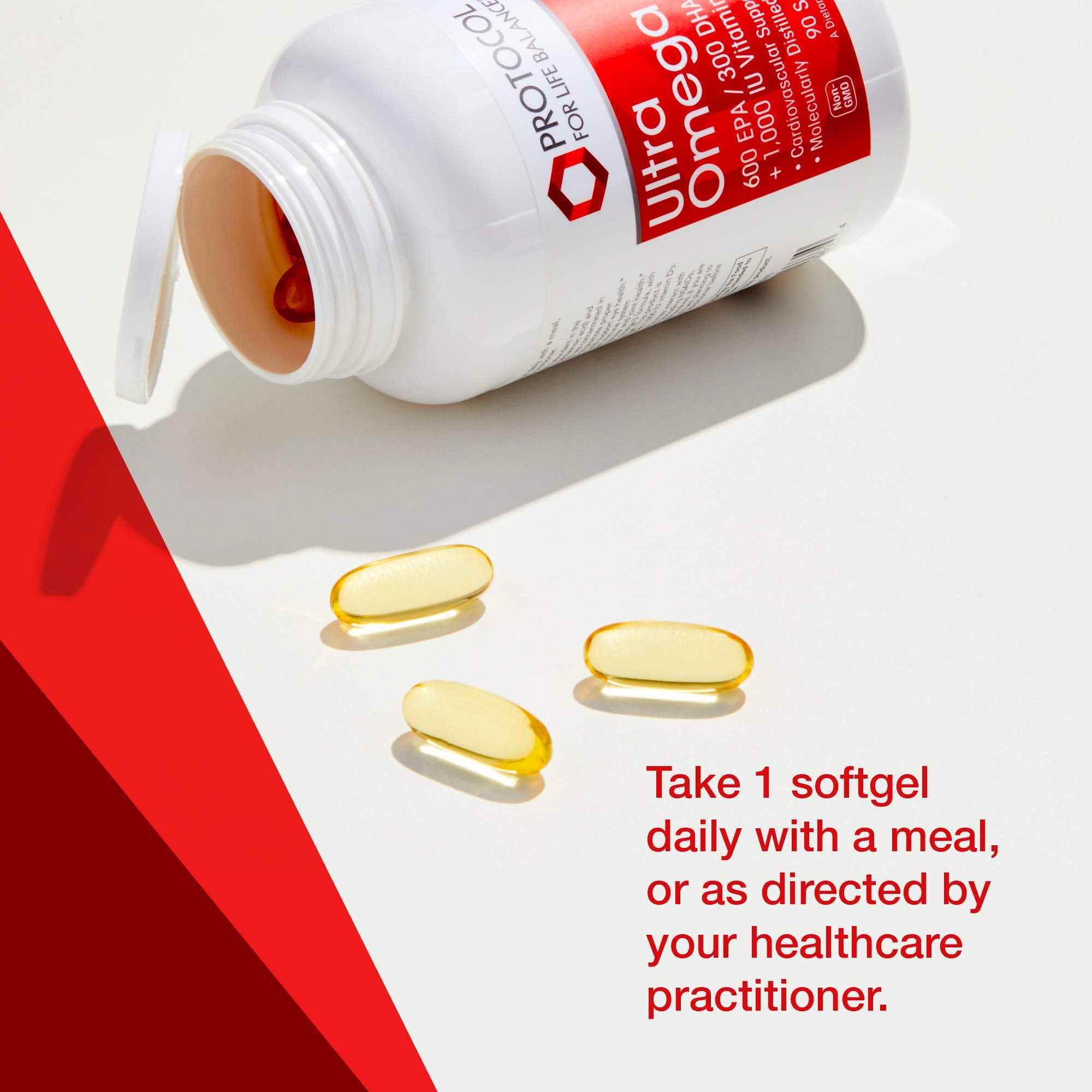 Vitamin D3 1000 IU and fish oil omega blend