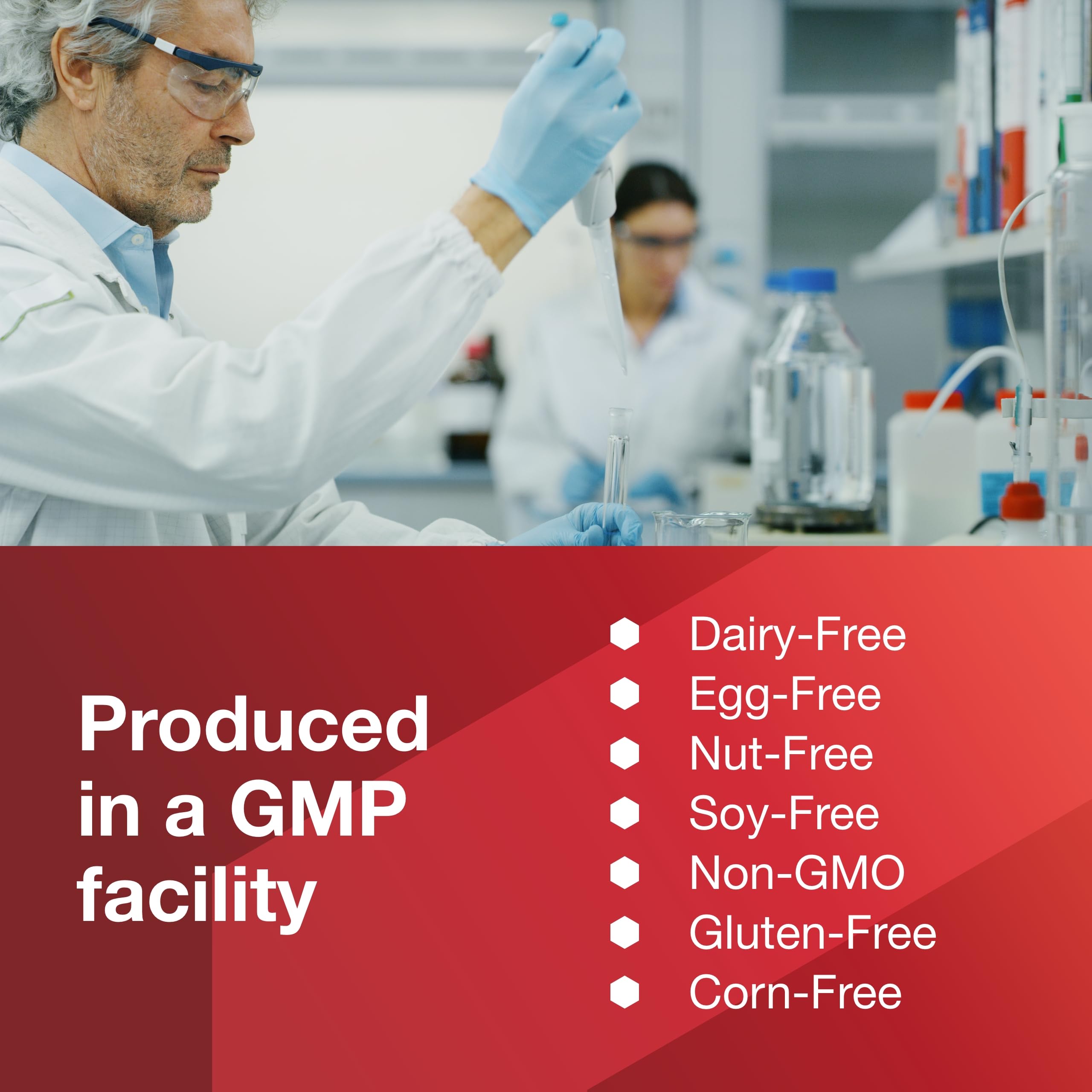 Non-GMO certification badge for Protocol supplement