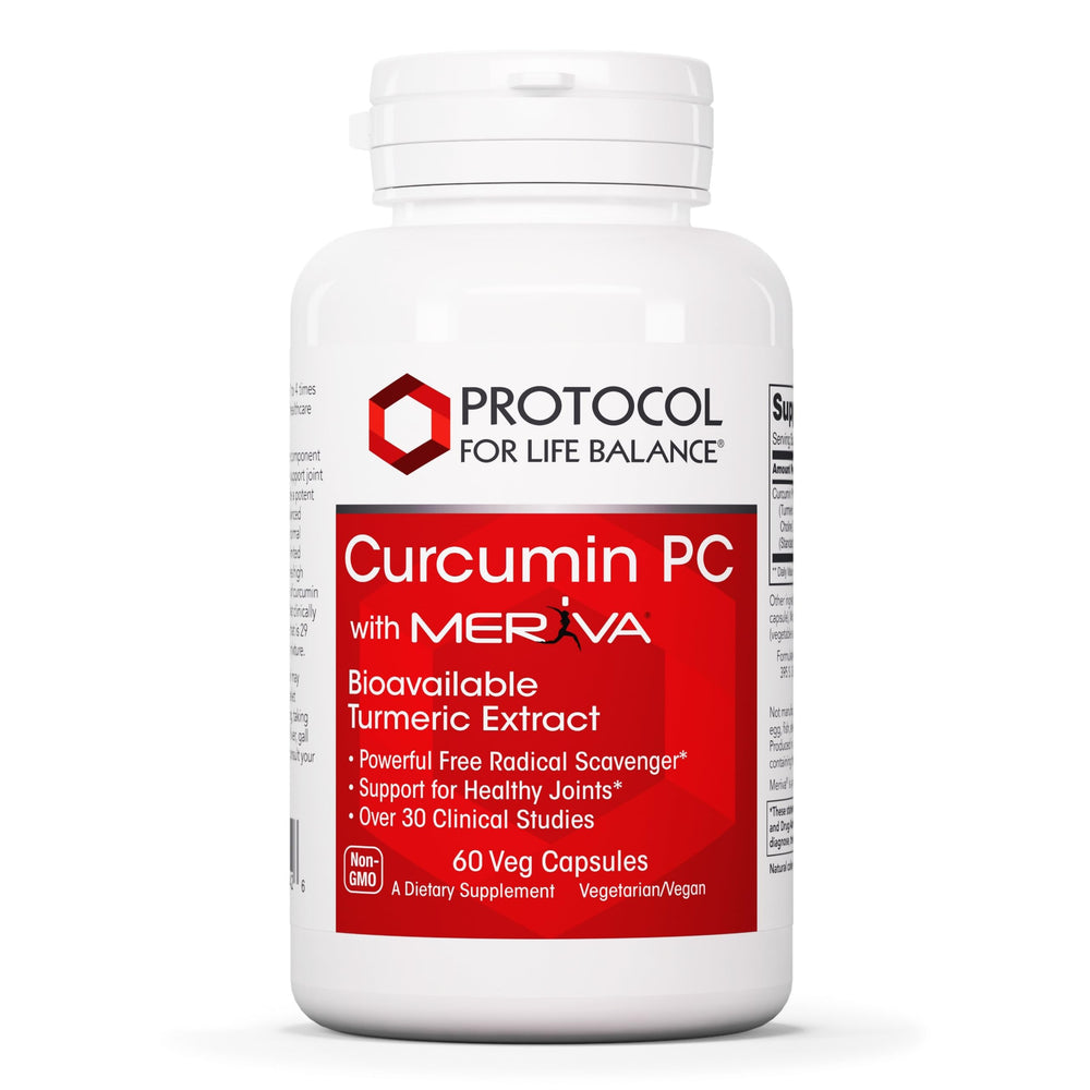 Protocol for Life Balance Curcumin PC bottle label
