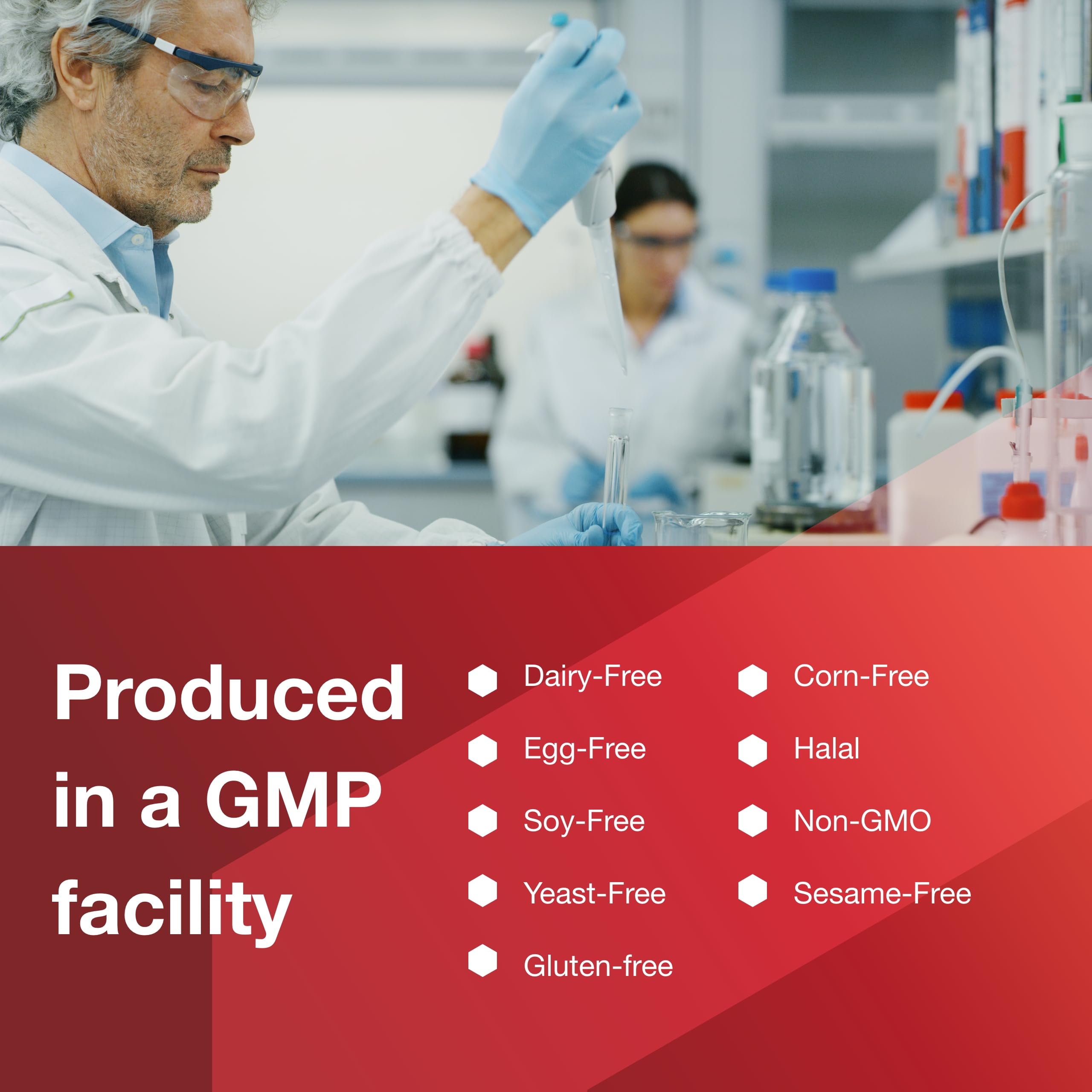 Non-GMO halal keto-friendly gluten-free supplement label for D3