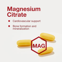 Graphic highlighting heart health benefits of magnesium