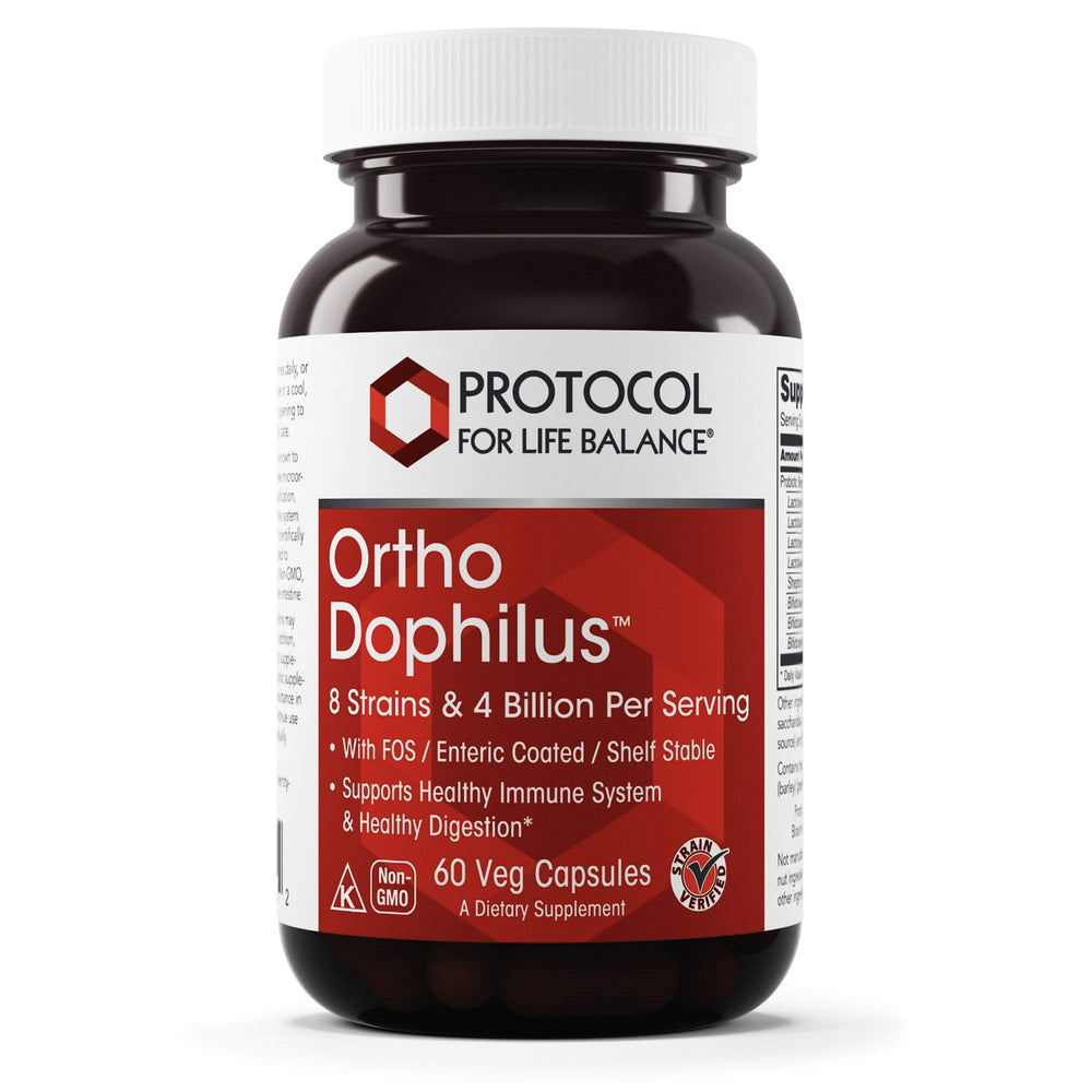 Protocol for Life Balance Ortho Dophilus bottle front