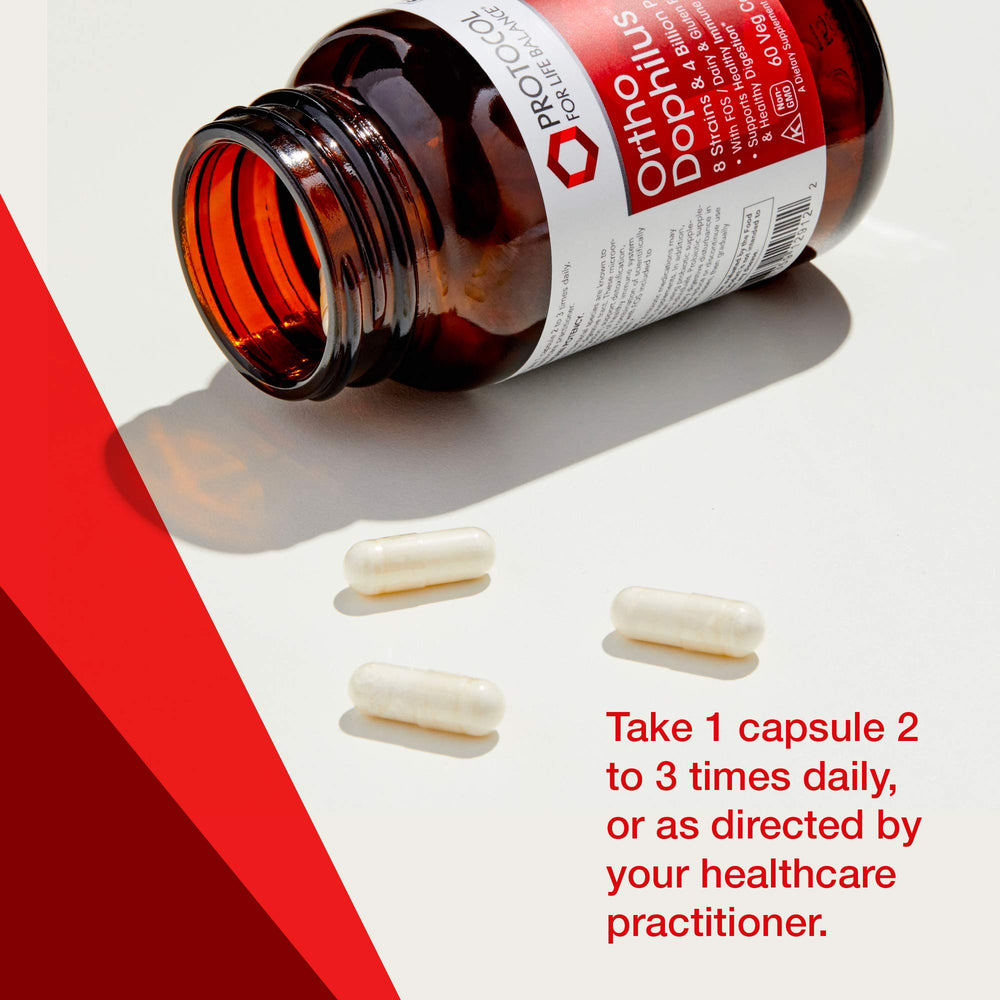 Graphic illustrating 4 billion CFU probiotic potency