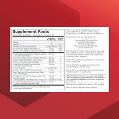 Prostate-B Clinical Strength bottle label close up