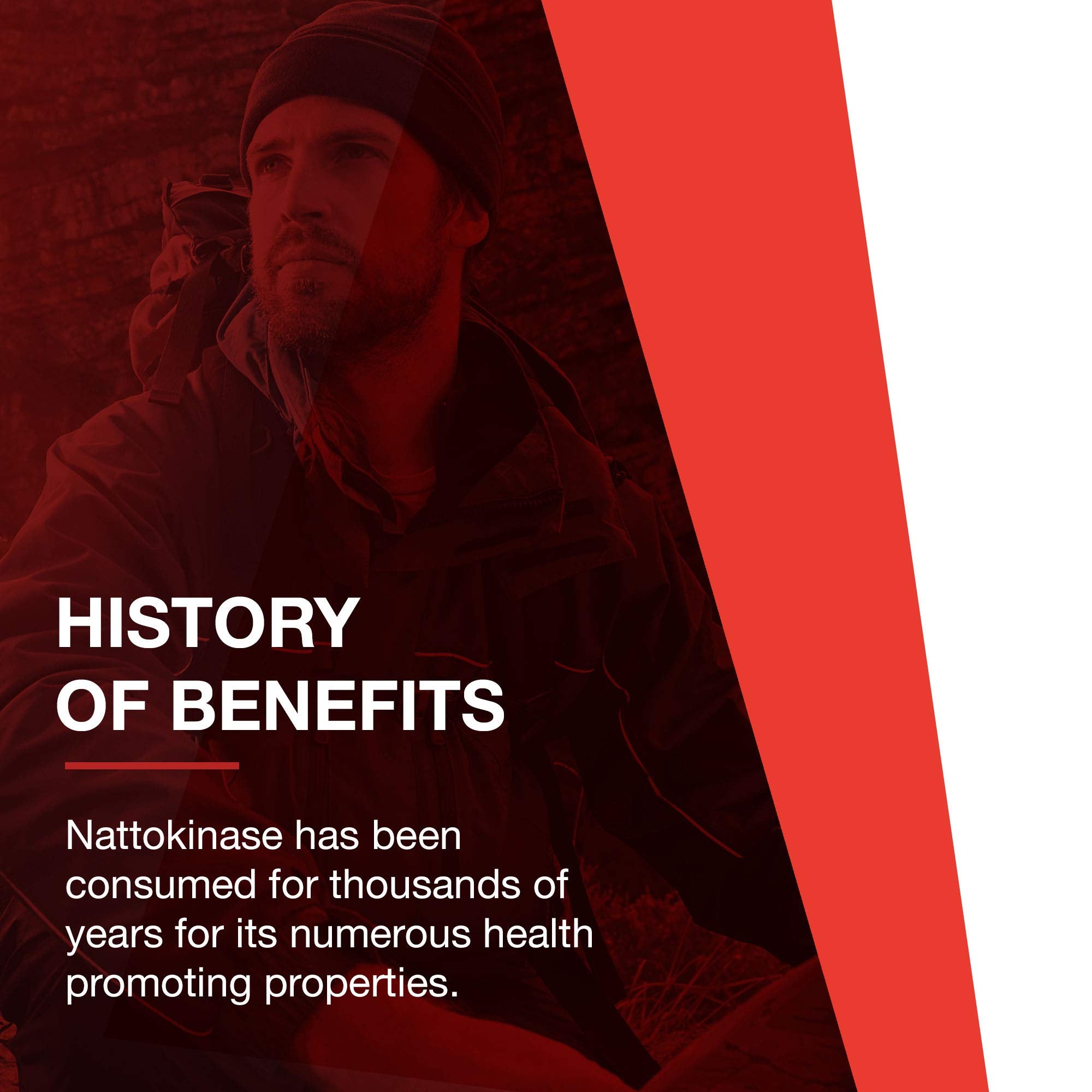 Lifestyle scene with Protocol Nattokinase bottle and healthy living