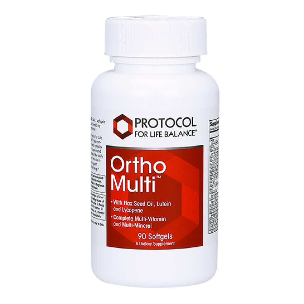 Protocol Ortho Multi bottle label