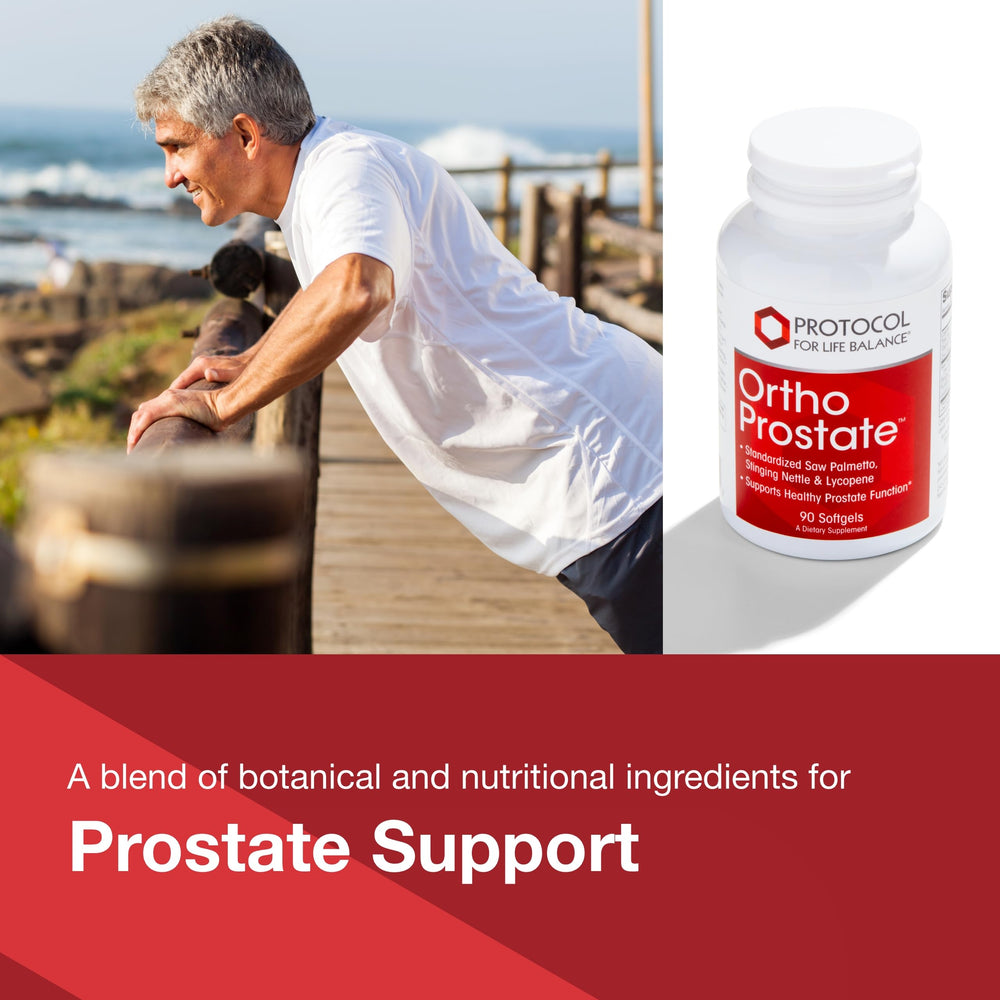Close-up of Protocol Ortho Prostate label