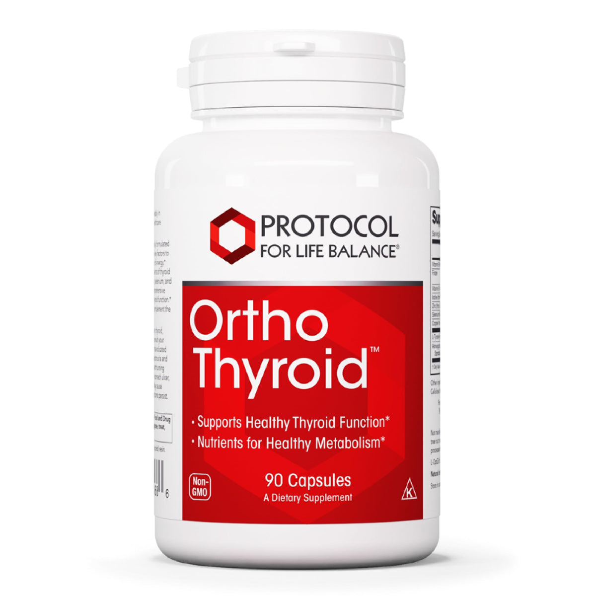 Protocol Ortho Thyroid bottle front view