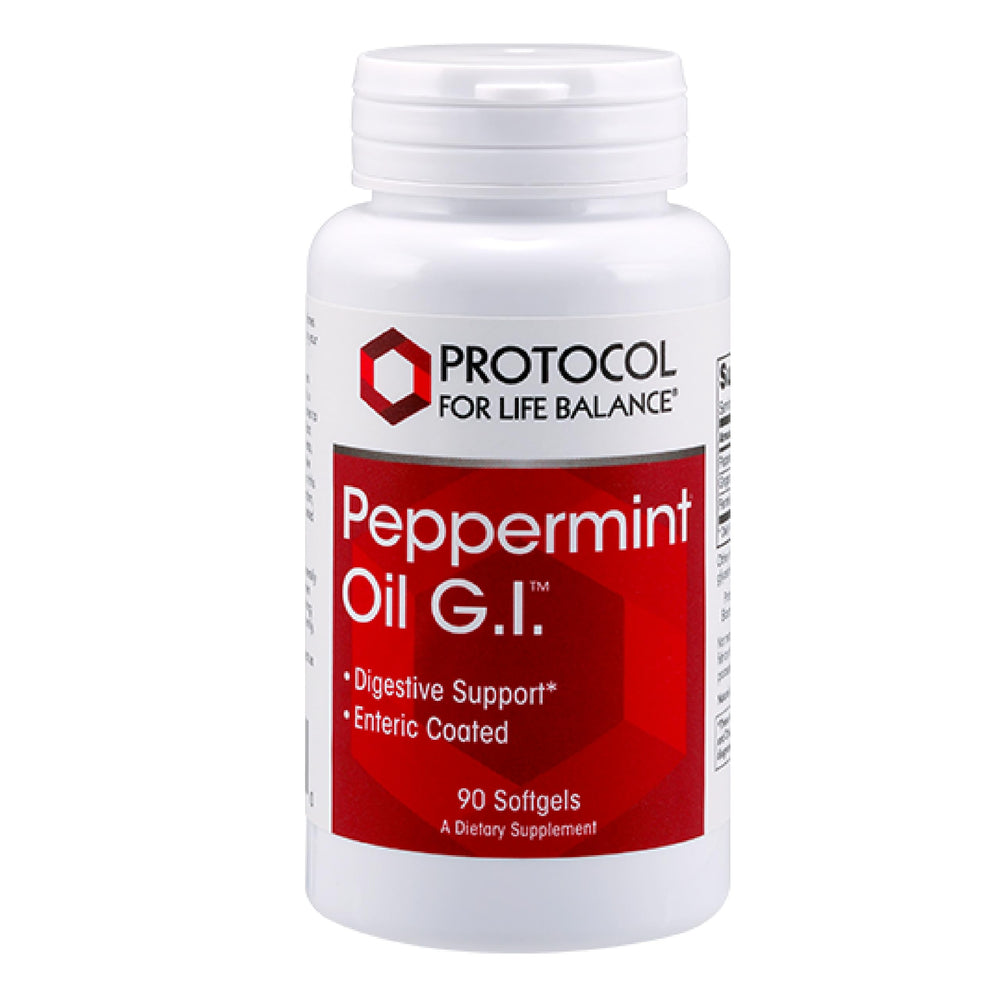 Protocol Peppermint G.I. 90 softgels bottle