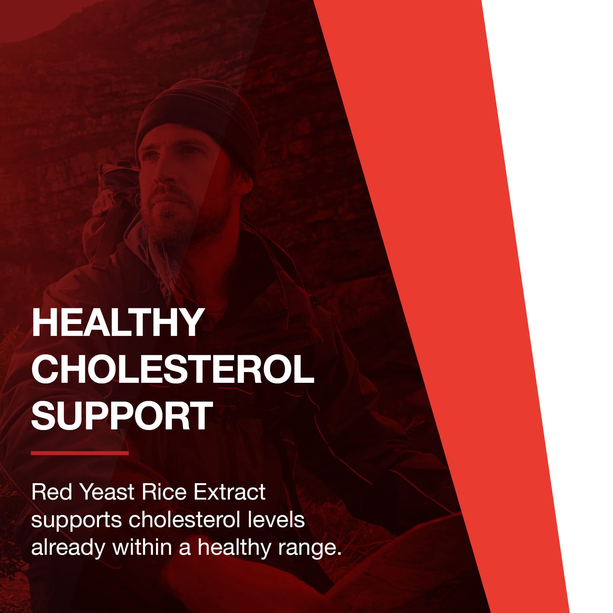 Nutrition facts for Protocol Red Yeast Rice 600 mg
