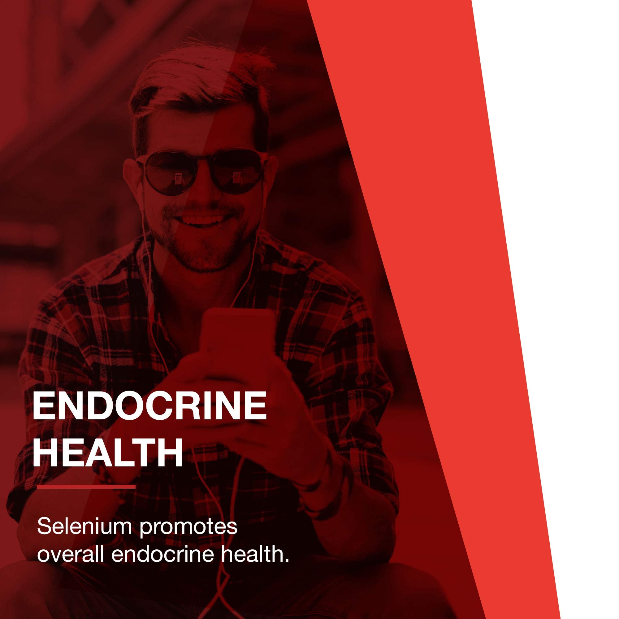 Dosing instructions illustration for Protocol Selenium 200mcg