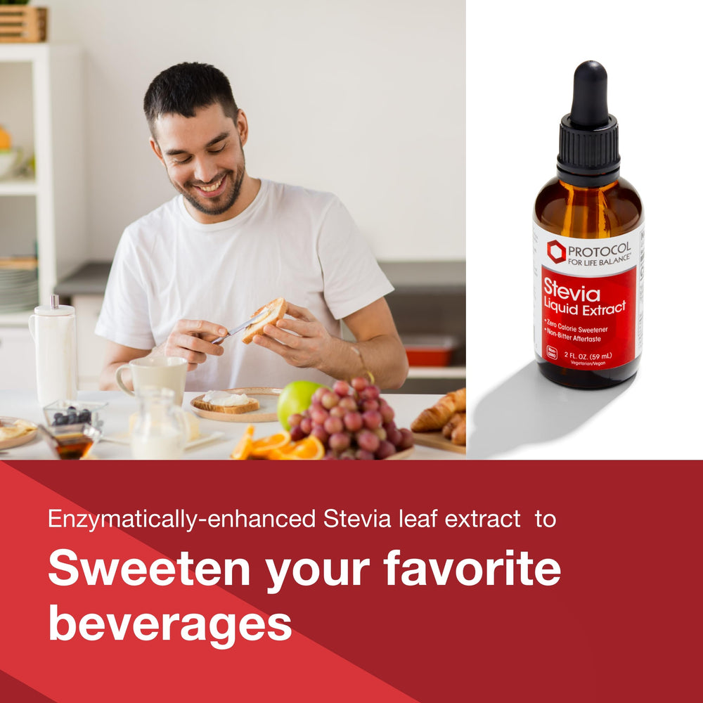 Hero image of Protocol Stevia Liquid Extract bottle