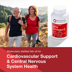 Molecularly distilled DHA and EPA fish oil capsules