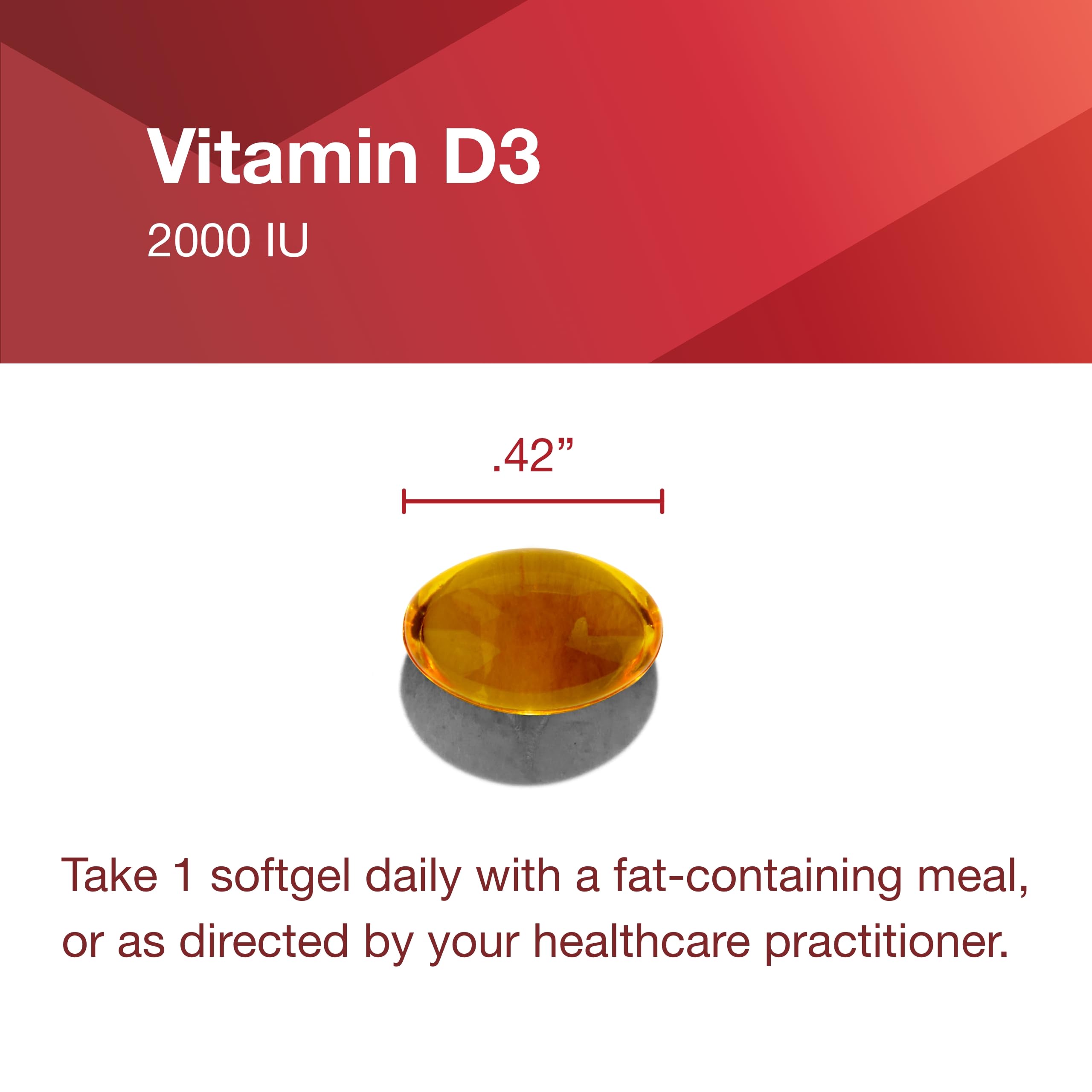 Nutrition facts panel close-up on bottle