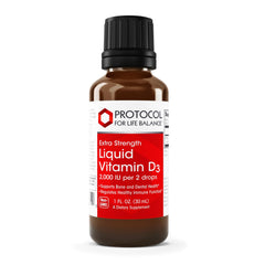 Protocol For Life Balance Vitamin D3 bottle front view