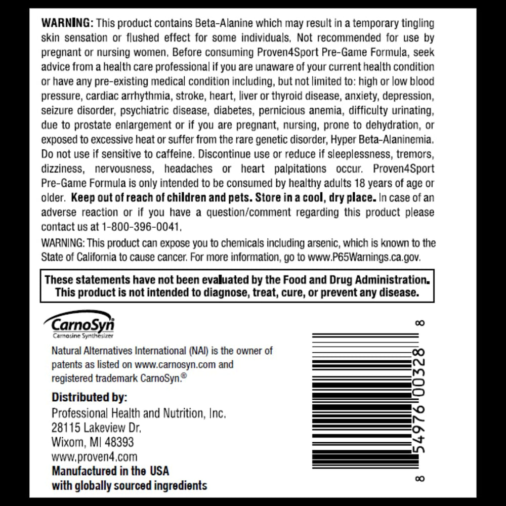 Proven4 Sport fruit punch powder stirred for flavor and focus