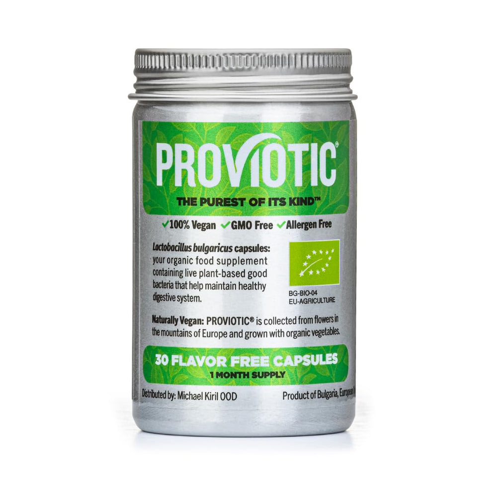 PROVIOTIC vegan probiotic bottle front view